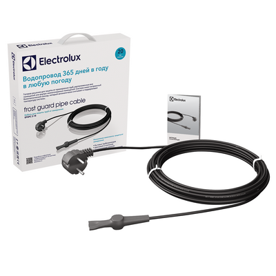 Кабель для обогрева трубопроводов Electrolux EFGPC (двухжильный) 18 Вт/м
