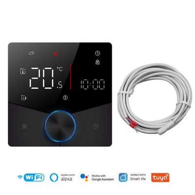 Термостат Beca BHT-009 GBL WiFi "16 А" (Black) «Большой Мастер»