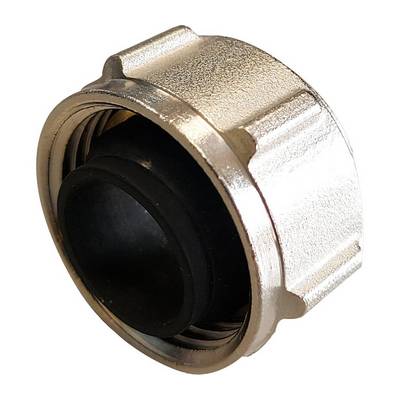 Соединитель коллекторный обжимной Stout Ø15х3/4"ЕК евроконус для медной трубы, латунь, SFC-0027-001520