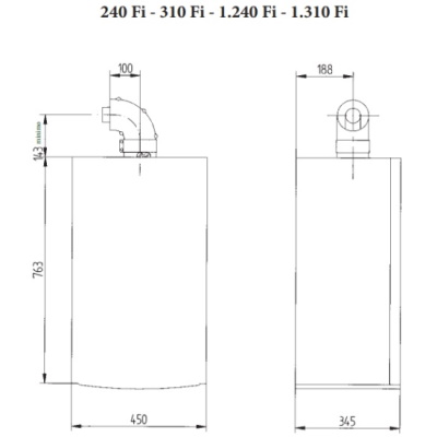 Котёл газовый Baxi Luna 3 Comfort 240 Fi CSE45624358-
