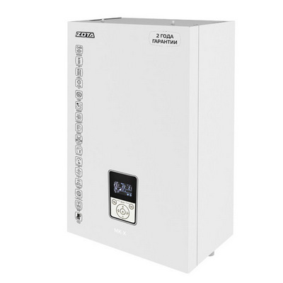 Котёл электрический Zota SET МК-X 12 кВт (клапан Zota BPV+ZONT SMART 2.0+Адаптер OpenThermDIN) ZM3468428012