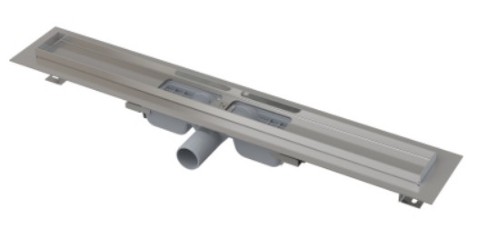 Лоток душевой Alcaplast APZ 101 LOW 750 мм с рамкой из нержавеющей стали БЕЗ решётки APZ101-750LOW