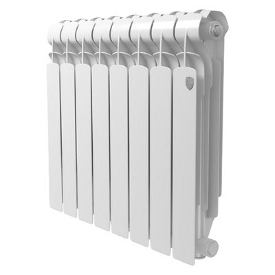 Радиаторы Royal Thermo Indigo 500 2.0 алюминиевые, секционные, белые боковое подключение