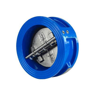 Обратный клапан двухстворчатый Benarmo 3050 м/ф Ду300 Ру16 чугун+EPDM, 019-2317