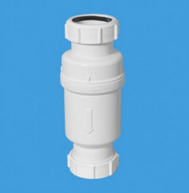 Сифон для раковины сухой 40х40 McAlpine MRNRV40C-PB