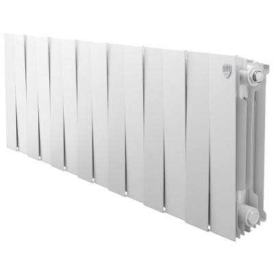 Радиаторы Royal Thermo PianoForte 300 Bianco Traffico биметаллические, белые боковое подключение