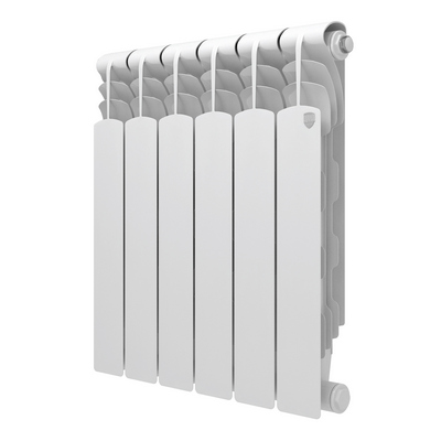 Радиаторы Royal Thermo Revolution Bimetall 500 2.0 биметаллические, белые боковое подключение