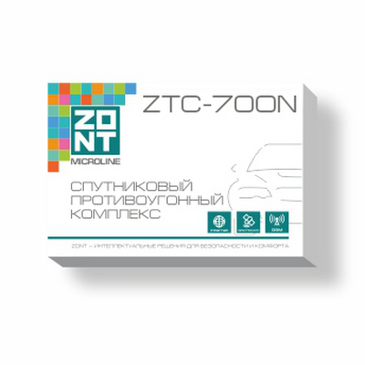 Сигнализация автомобильная спутниковая ZONT ZTC-700N ML00005470 «Большой Мастер»