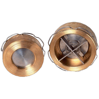Обратный клапан пружинный Гранлок CVS16.05.200.16 Ду200 Ру16 Tmax=250°C межфланцевый бронзовый