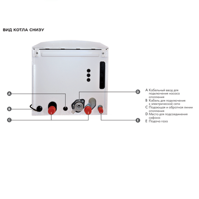 Котёл газовый конденсационный De Dietrich Evodens PRO AMC 45 7699475