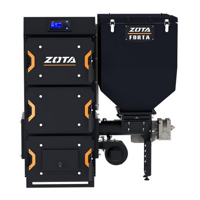 Котёл твёрдотопливный автоматический Zota Forta 25 FR4931120025