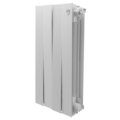 Радиаторы Royal Thermo PianoForte 500 Bianco Traffico биметаллические, белые боковое подключение