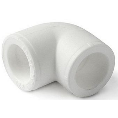 Угол полипропиленовый 90° Ø63 (белый) Pro Aqua PA13018P