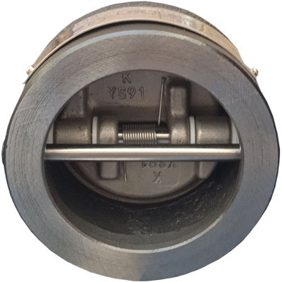 Обратный клапан поворотный Гранлок CV16.01.065.16.М/Ф Ду65 Ру16 Tmax=110°C межфланцевый чугунный серый