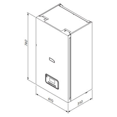 Котёл электрический настенный Protherm Скат RAY 12 КE/14 0010023648
