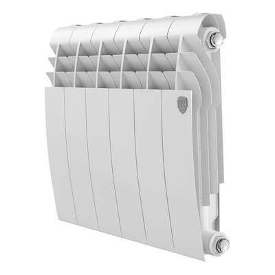 Радиаторы Royal Thermo BiLiner 350 Bianco Traffico биметаллические, белые боковое подключение