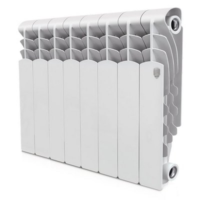 Радиаторы Royal Thermo Revolution 350 2.0 алюминиевые, секционные, белые боковое подключение