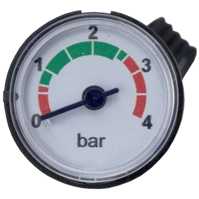 Манометр капиллярный 0-4 бар Ø28 мм для котлов Bosch/ Buderus (87186457920), CPG28-BP-40mm