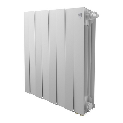 Радиаторы Royal Thermo PianoForte 500 Bianco Traffico VDR80 биметаллические, белые нижнее правое подключение