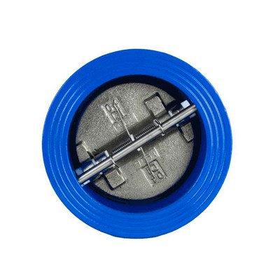 Обратный клапан двухстворчатый Benarmo 3050 м/ф Ду300 Ру16 чугун+EPDM, 019-2317