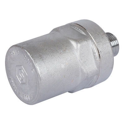 Гаситель гидроударов 1/2" НАРУЖНАЯ резьба 50 бар Хром Stout SVS-1014-000015