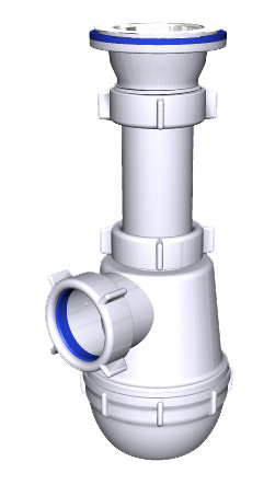 Сифон для раковины 11/2"х40 АНИ пласт A0100