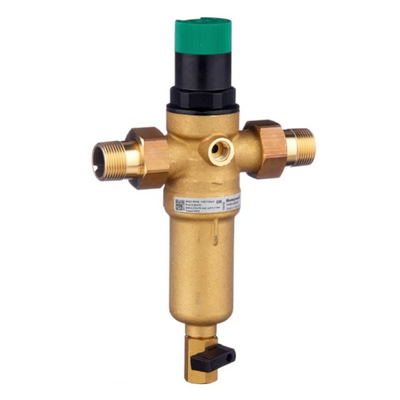 Фильтр промывной Honeywell-Braukmann 1/2" для горячей воды с регулятором давления FK06-1/2"AAM