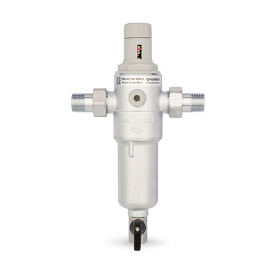 Фильтр промывной Varmega 1/2" для горячей воды с регулятором давления VMPF02-C25042
