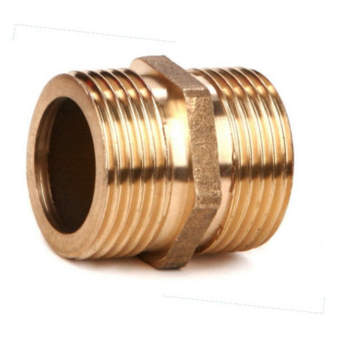 Ниппель латунный НАРУЖНАЯ резьба НН 3/4" Elsen Metalit EBF15.34