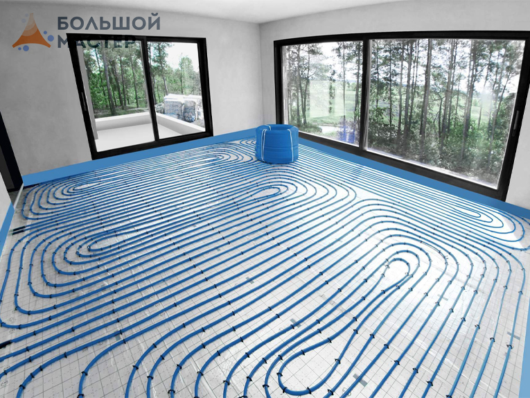 Теплый водяной пол. Как работает, зачем нужен и как его установить