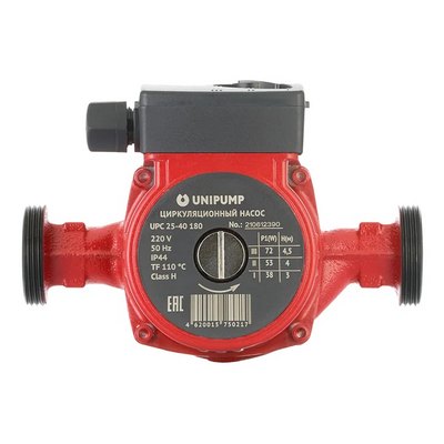 Насос циркуляционный для отопления Unipump UPС 25-80/180 93873