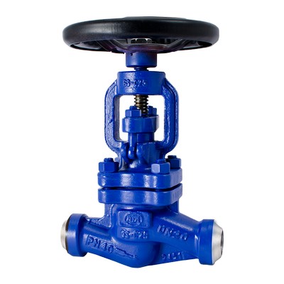Вентиль запорный сальниковый ADL Гранвент серия KV17 Ду50 Ру40 под приварку стальной со штурвалом, KV17.03.01.050.40