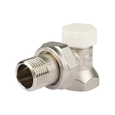 Кран для радиатора запорный УГЛОВОЙ 1/2" Stout SVL-1156-000015
