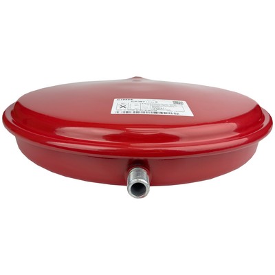 Расширительный бак Cimm 8 л 1/2" для котлов Bosch, Buderus, Junkers, круглый красный (87154071540, 8715407154), CMM02