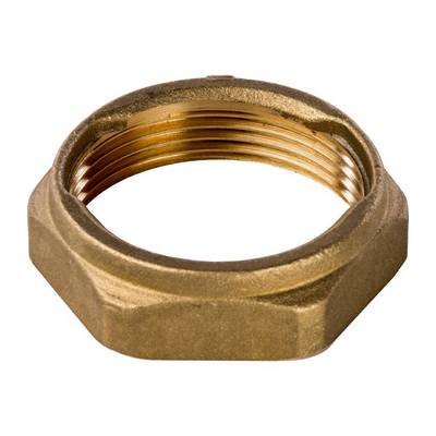 Заглушка с плоскими уплотнениями внутренняя резьба 1 1/2" латунь Stout SDG-0019-000002
