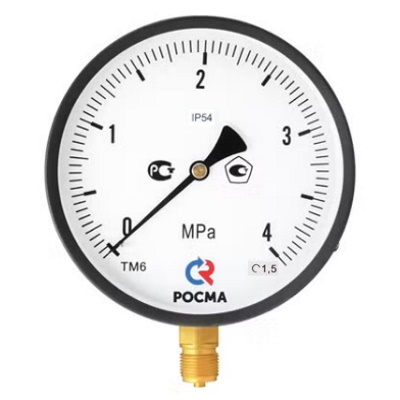 Манометр общетехнический радиальный Росма ТМ (серия 10) M20x1.5 ДК150мм, IP54, класс точности 1.5