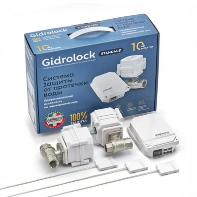 Система контроля протечки воды Gidrolock Standard Bugatti 3/4" 35201022