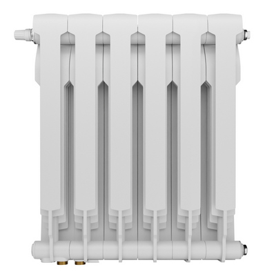 Радиаторы Royal Thermo BiLiner 500 Bianco Traffico VDR биметаллические, белые нижнее правое подключение