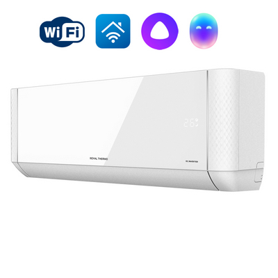 Кондиционер настенный (сплит-система) инверторного типа Royal Thermo Barocco DC RTBI-24HN8/white