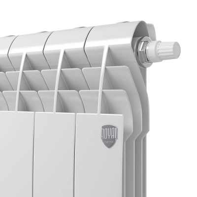 Радиаторы Royal Thermo BiLiner 500 Bianco Traffico VR биметаллические, белые нижнее правое подключение
