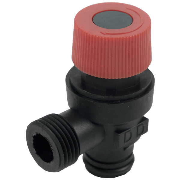 Предохранительный клапан 3 бар для котлов Baxi Eco Compact, Fourtech, Main Four, Main пластик (710071200), SVP-01-GDQ20