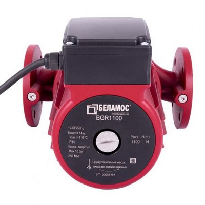 Насос циркуляционный для отопления Belamos BGR1100 BGR1500-50/18