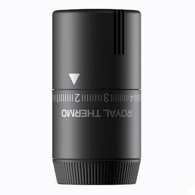 Головка термостатическая (термоголовка) M30х1,5 жидкостная Чёрный Royal Thermo Design НС-1697763