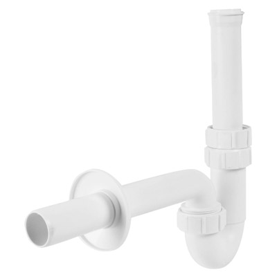 Сифон для раковины 11/4"х32 без выпуска McAlpine MRW8