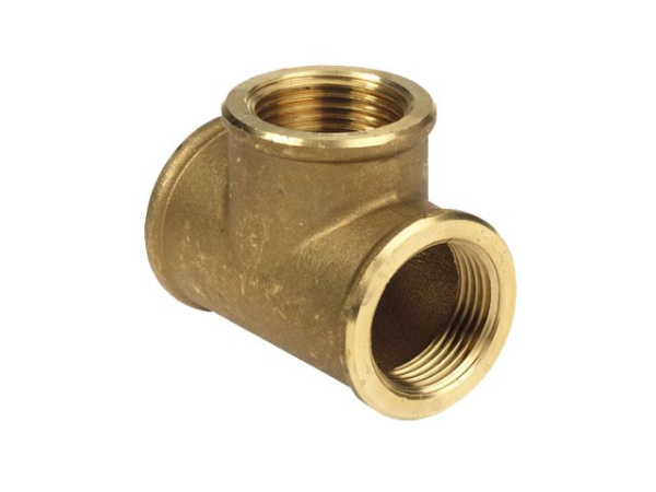 Тройник латунный с внутренней резьбой ВР 3/4" Elsen Metalit EBF07.34