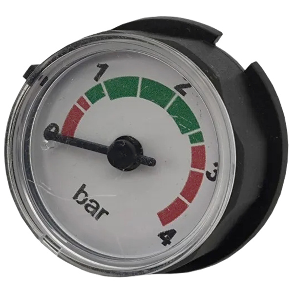 Манометр 0-4 бар для котлов Buderus Logamax U042-U054, Bosch Gaz 4000 W (87160129250, 8737602885, 19928681), CWM05