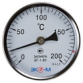 Термометры биметаллические Экомера 80мм