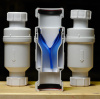 Сифон для раковины сухой 50х50 McAlpine MRNRV50C-PB