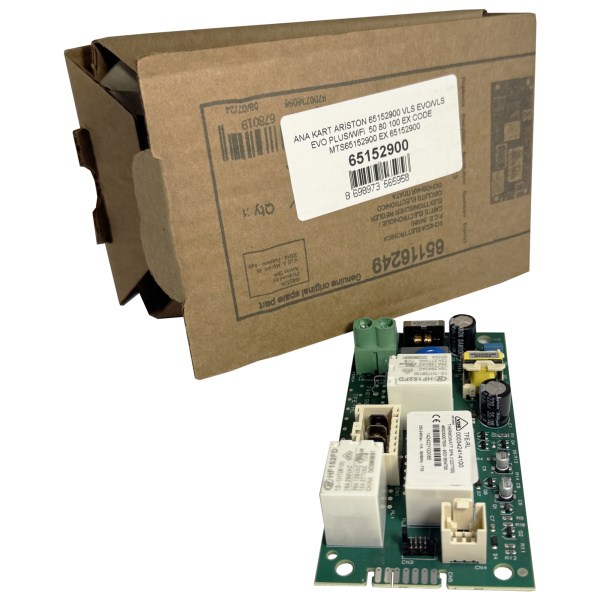 Электронная плата управления для водонагревателя Ariston ABS VLS EVO (65152900, 65116249)