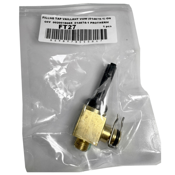 Кран подпитки для котлов Vaillant Vuw, Protherm (014675-1, 0020018065), FT27